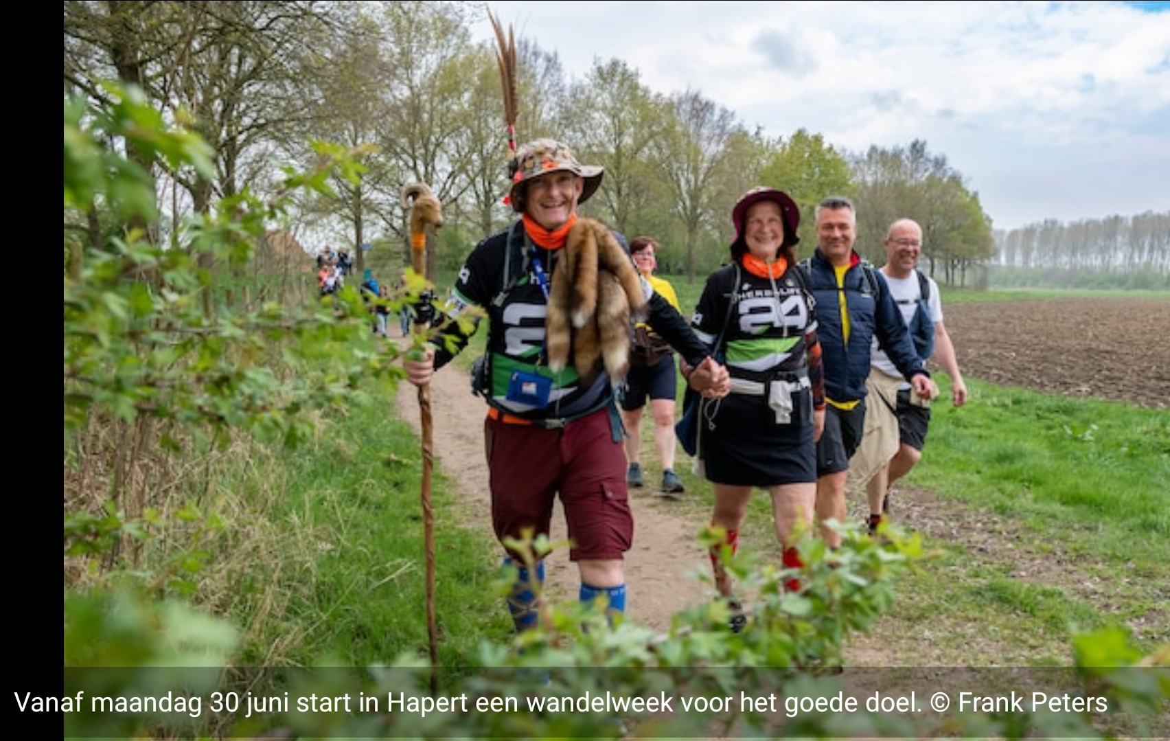 Wandelweek Hapert steunt CliniClowns