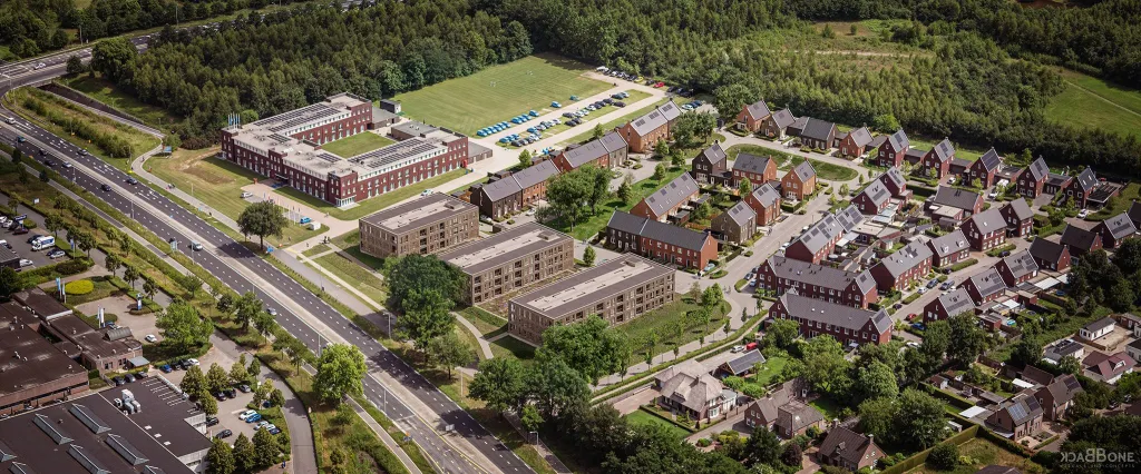 Nieuwe woonwijk in Hapert 