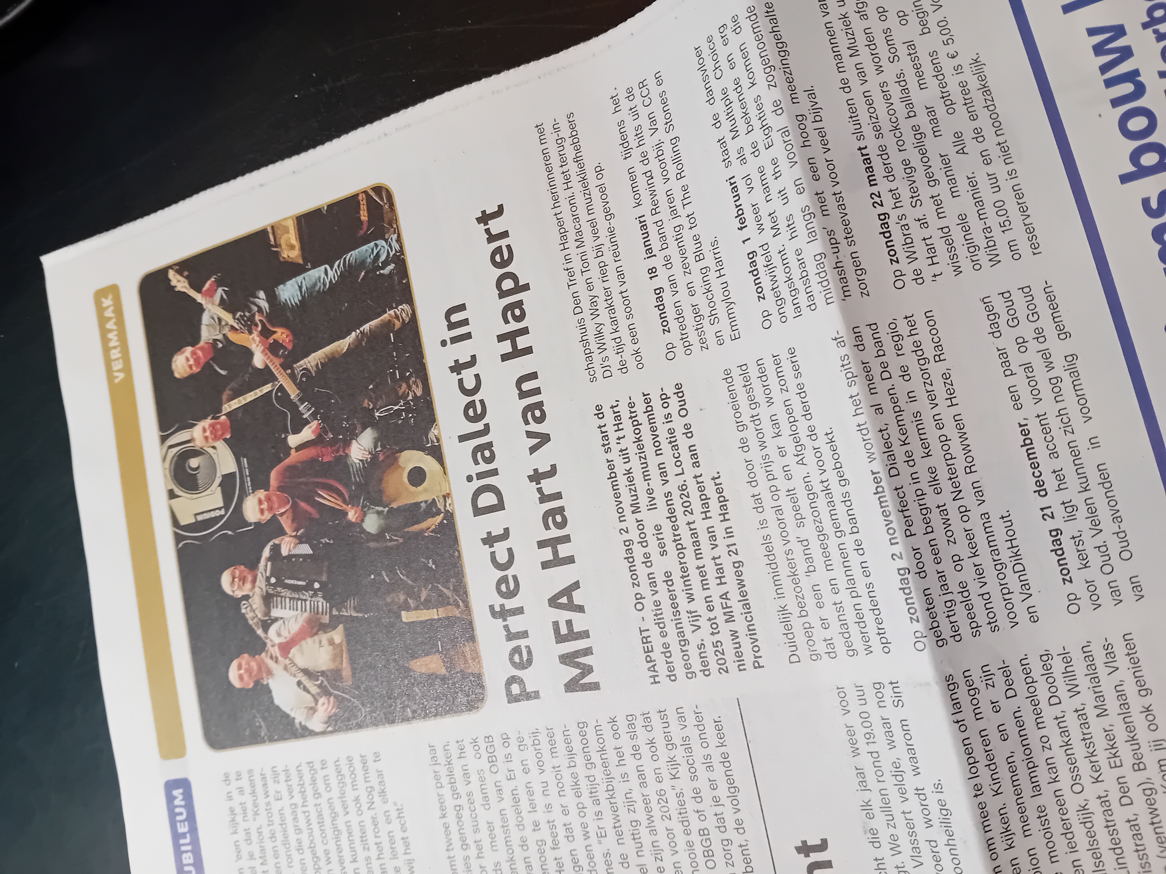 Nu in de PC55: Perfect Dialect in de MFA