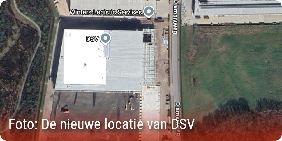 DSV verhuist van Eindhoven naar Hapert