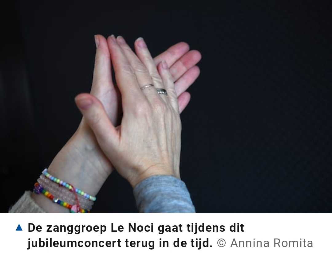 Zanggroep Le Noci viert jubileum in Hapert