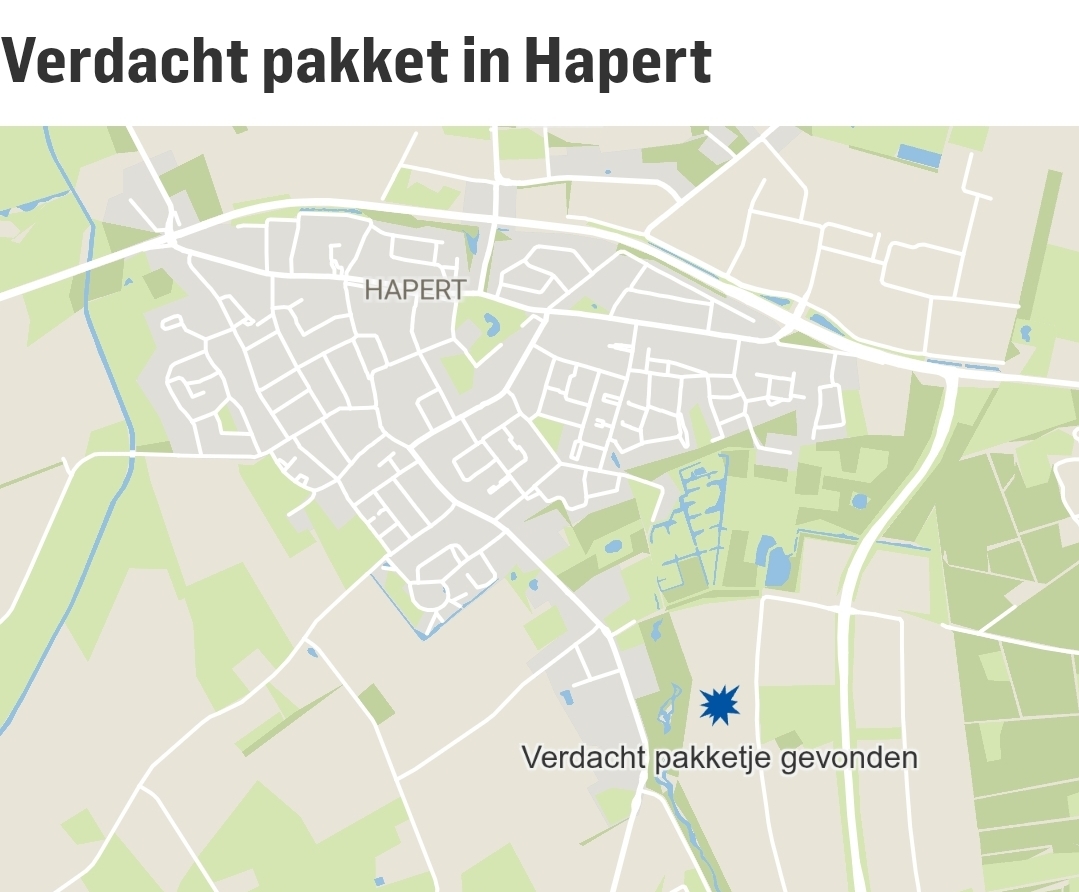 Verdacht pakket bij bedrijf in Hapert met mogelijke explosieven blijkt loos alarm