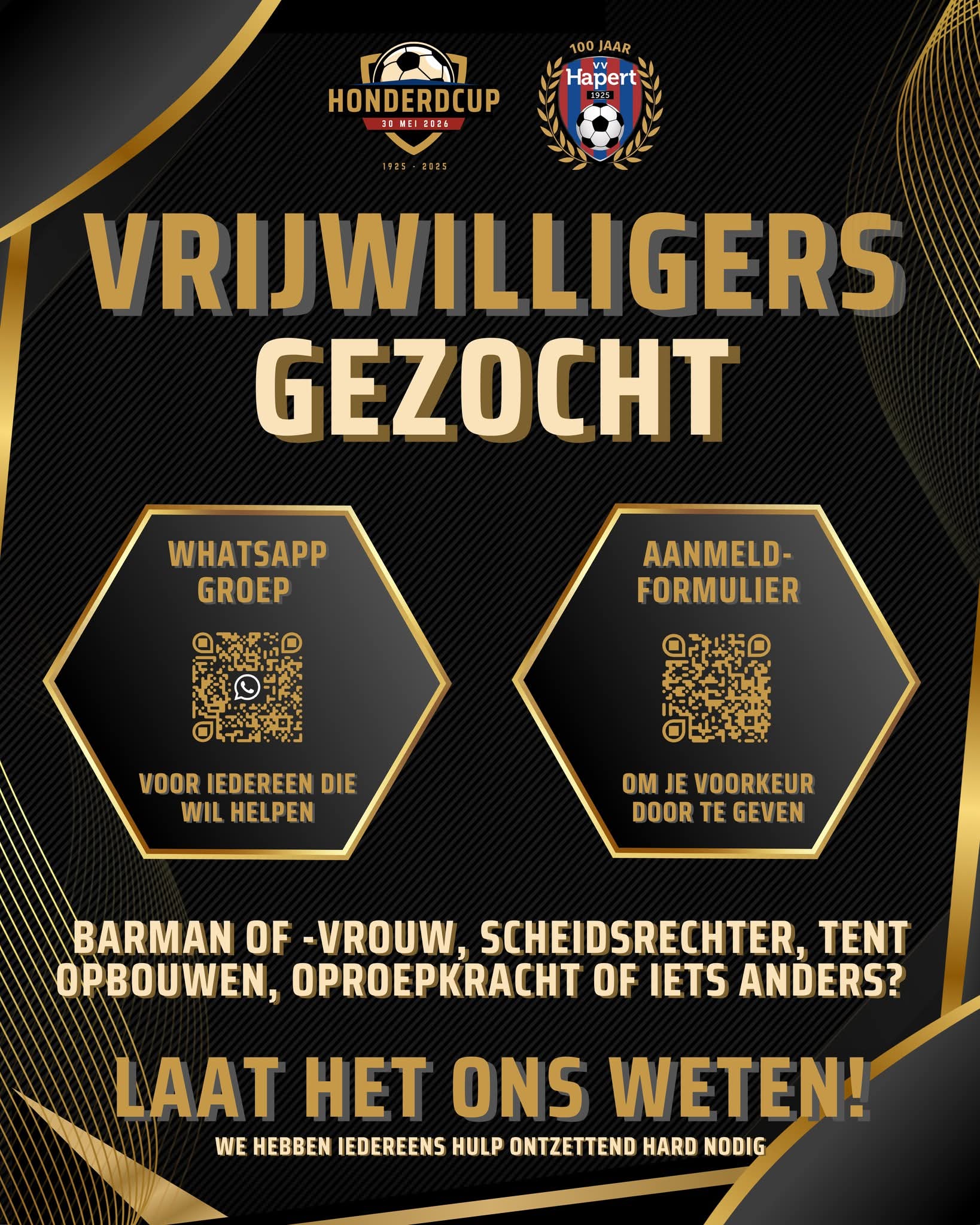 Hallo voetbalvrienden! ⚽️