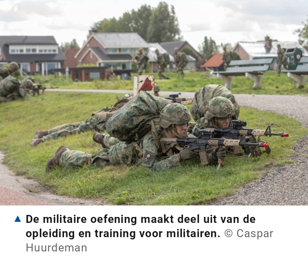 Militaire oefening in Bladel deze week