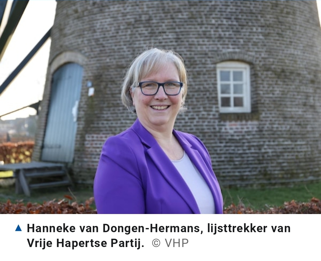 VHP-lijsttrekker Van Dongen strijdt voor levendig Haperts centrum en goede scholen