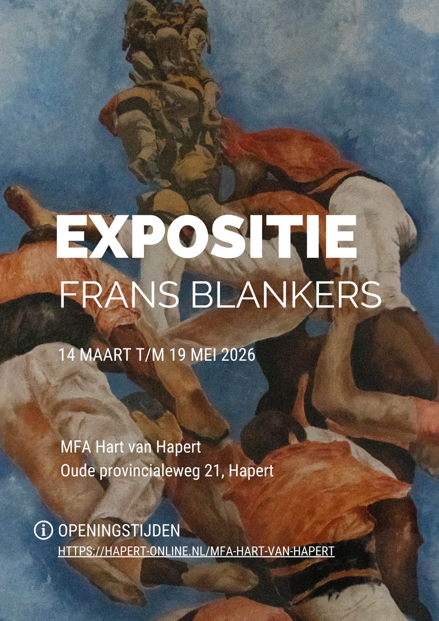 Schilderijenexpositie  Frans Blankers in  MFA Hart van Hapert