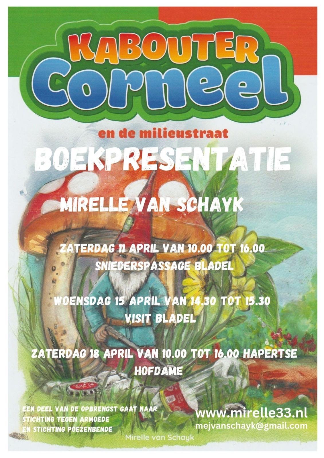 Elfenvrouwtje Mirelle uit Hapert schrijft sprookje met een boodschap: “Van rommel kun je iets moois maken”